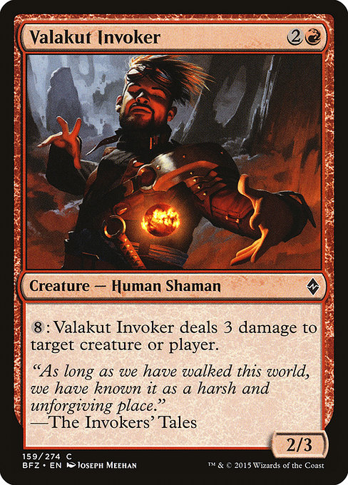 Valakut Invoker (Battle for Zendikar #159)