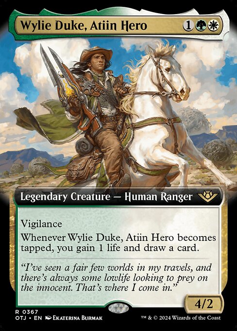Wylie Duke, Atiin Hero (Outlaws of Thunder Junction #367)