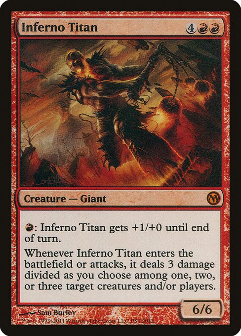 Inferno Titan (Duels of the Planeswalkers 2012 Promos  #3)