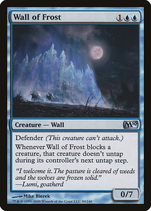 Wall of Frost card image