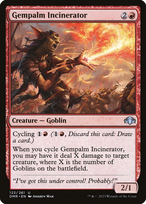 Gempalm Incinerator (Dominaria Remastered #122)