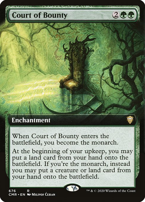 Court of Bounty (Commander Legends #676)