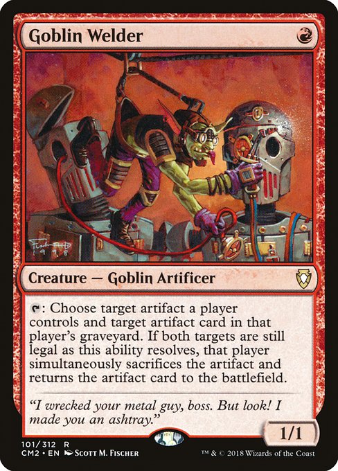 Goblin Welder (Commander Anthology Volume II #101)