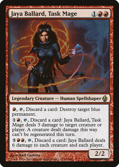 Jaya Ballard, Task Mage (Premium Deck Series: Fire and Lightning #10)