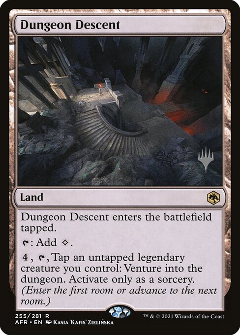 Dungeon Descent (Adventures in the Forgotten Realms Promos #255p)