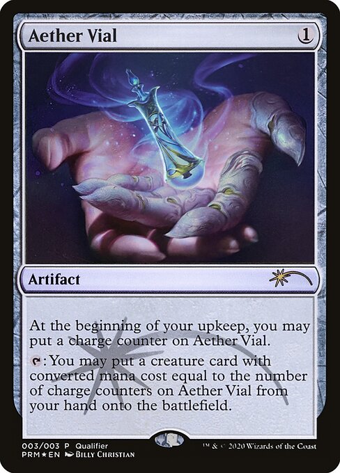 Aether Vial (Pro Tour Promos #2020-3)