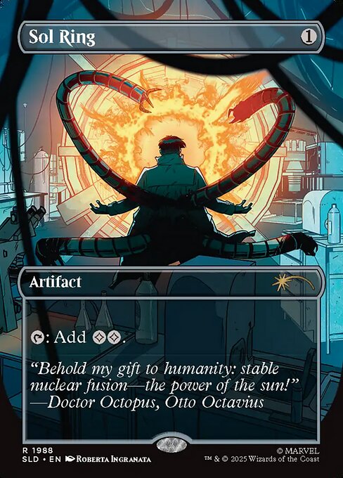 Sol Ring magic the gathering card art