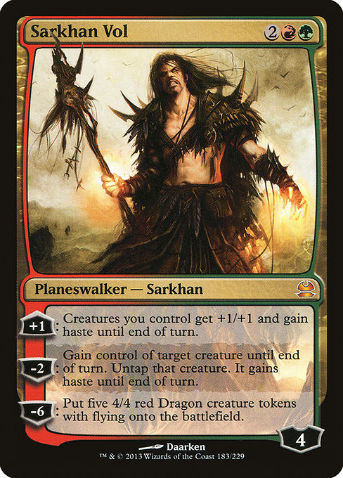 Sarkhan Vol (Modern Masters #183)