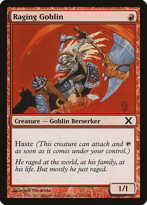 Gobelin enragé|Raging Goblin