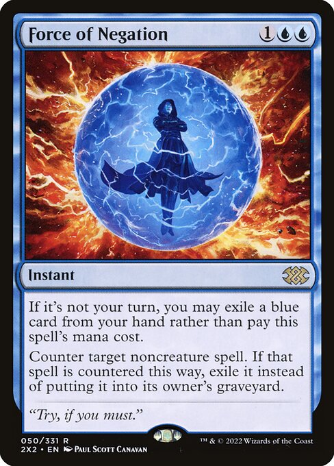 Force of Negation (Double Masters 2022 #50)