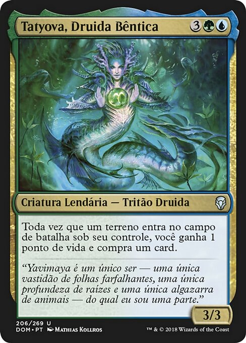 Tatyova, Benthic Druid (Dominaria #206)
