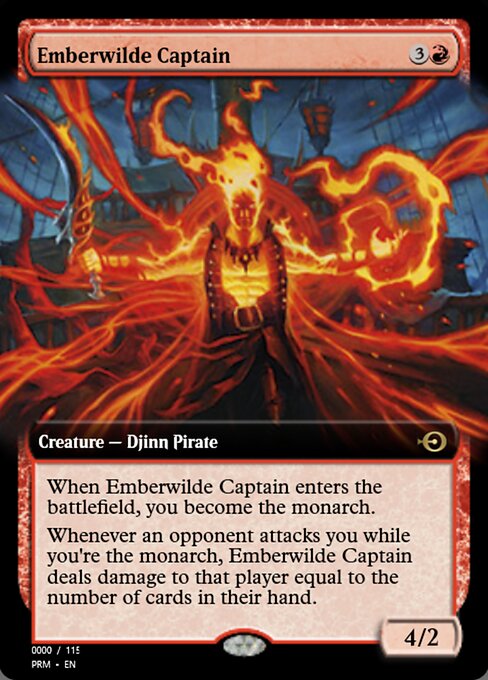 Emberwilde Captain (Magic Online Promos #86012)