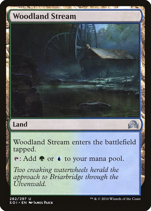 Woodland Stream (Shadows over Innistrad #282)
