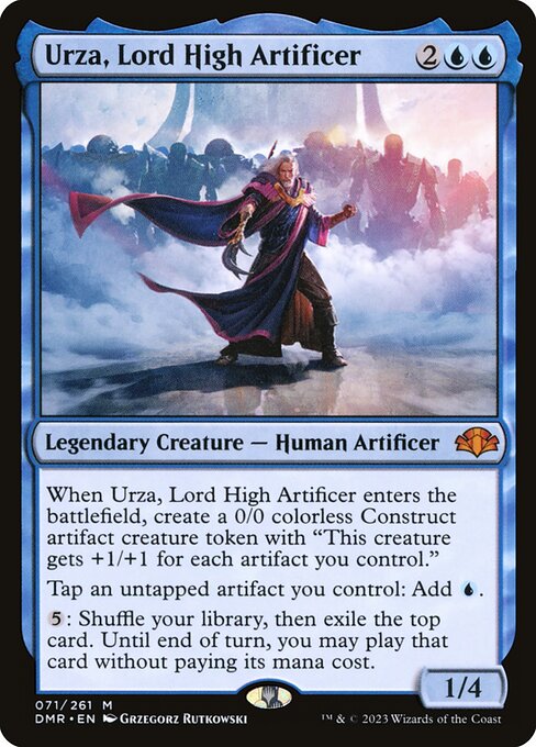 Urza, Lord High Artificer (dmr) 71