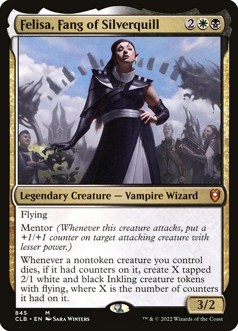Felisa, Fang of Silverquill (clb) 845 Felisa, Fang of Silverquill (clb) 845
