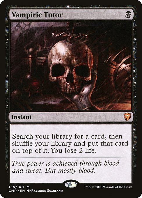 Vampiric Tutor (cmr) 156