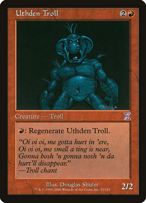 Uthden Troll (Time Spiral Timeshifted #71)