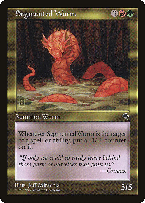 Segmented Wurm card image