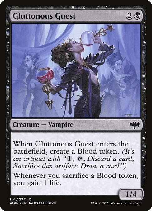 Gluttonous Guest (Innistrad: Crimson Vow #114)