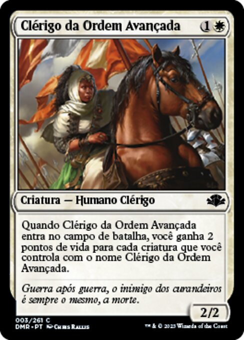 Clérigo da Ordem Avançada