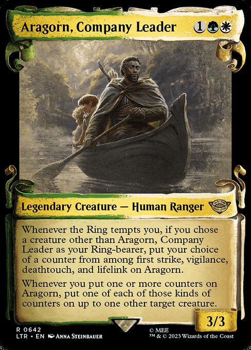 Aragorn, chef de la compagnie|Aragorn, Company Leader