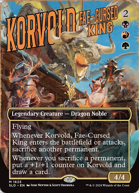 Korvold, Fae-Cursed King (Secret Lair Drop #1625)