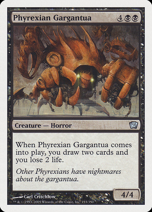 Phyrexian Gargantua (Ninth Edition #153)