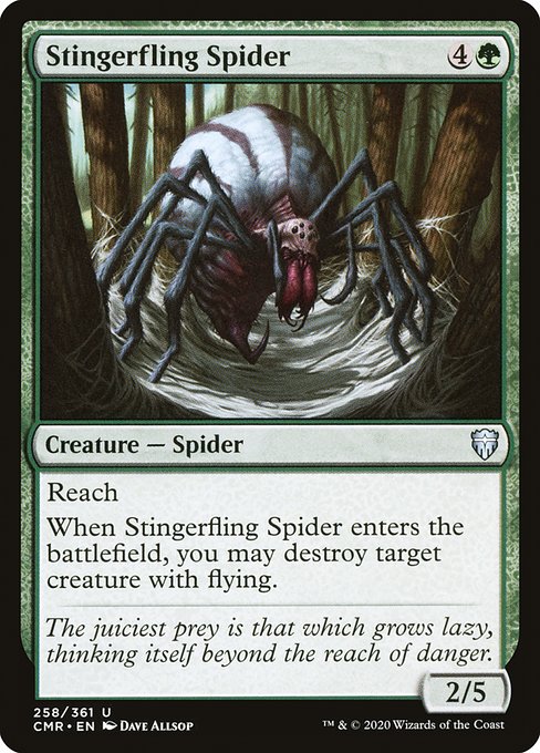 Stingerfling Spider (cmr) 258