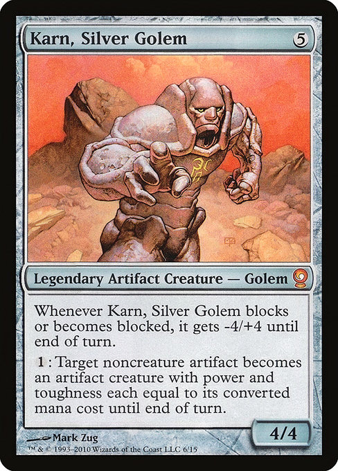 Karn, Silver Golem (From the Vault: Relics #6)