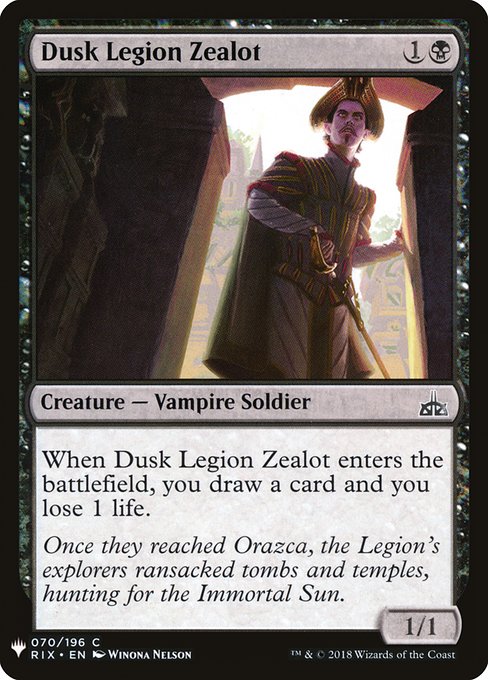 Zélateur de la Légion du crépuscule|Dusk Legion Zealot