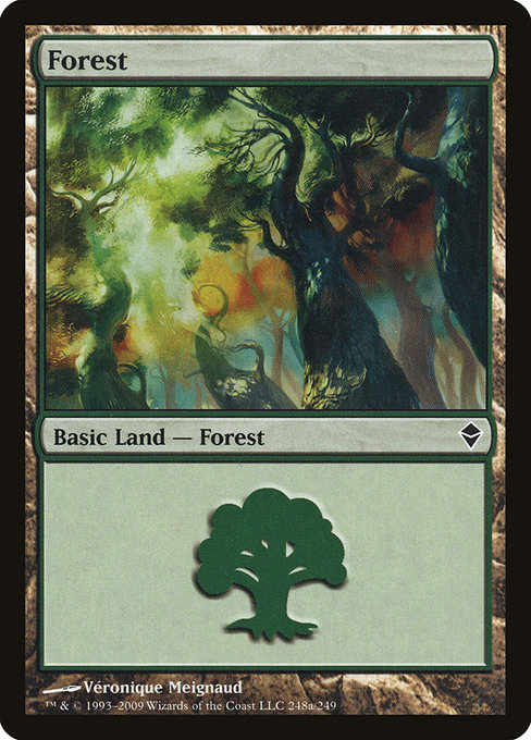 Forest (Zendikar #248a)