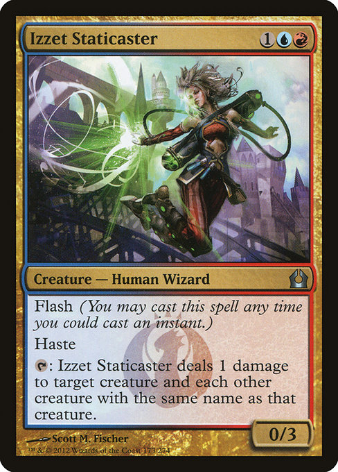 Izzet Staticaster card image