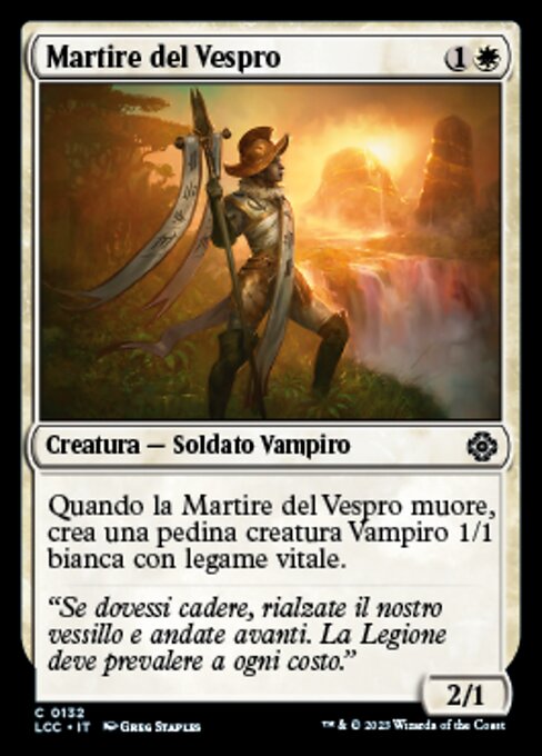 Martyr of Dusk (The Lost Caverns of Ixalan Commander #132)