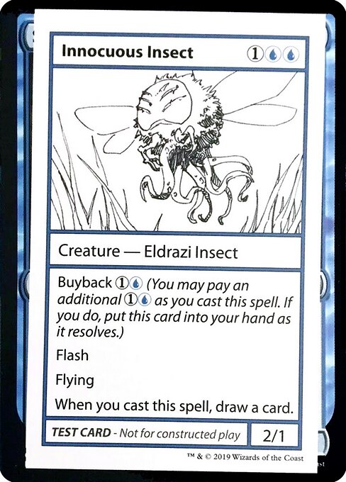 Innocuous Insect (Mystery Booster Playtest Cards 2021 #23)