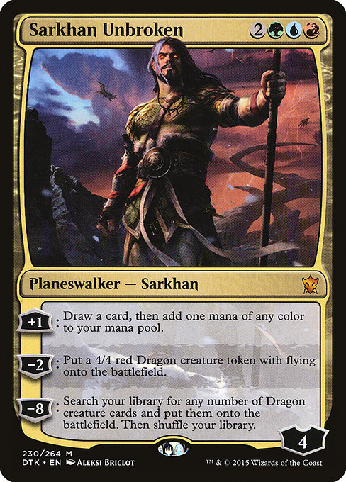 Sarkhan Unbroken card image