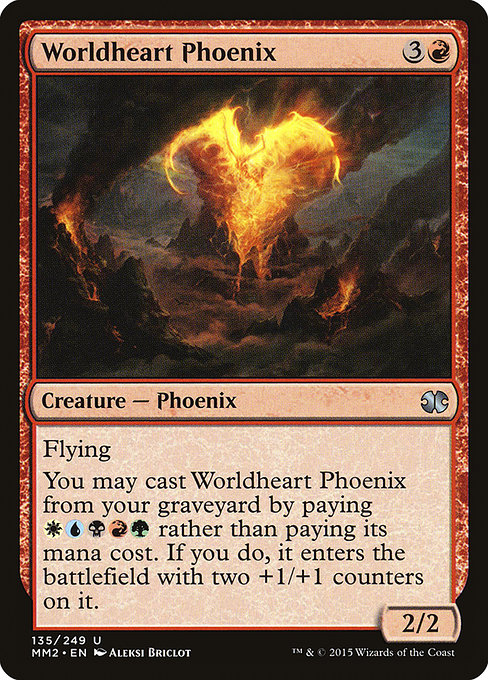 Worldheart Phoenix (Modern Masters 2015 #135)