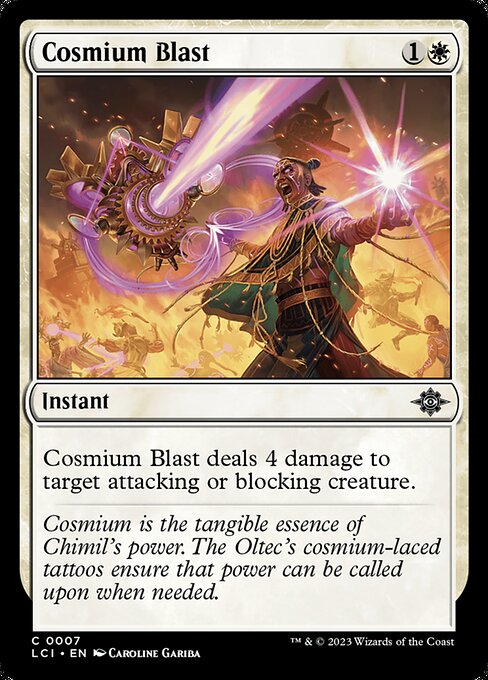 Salve de cosmium|Cosmium Blast