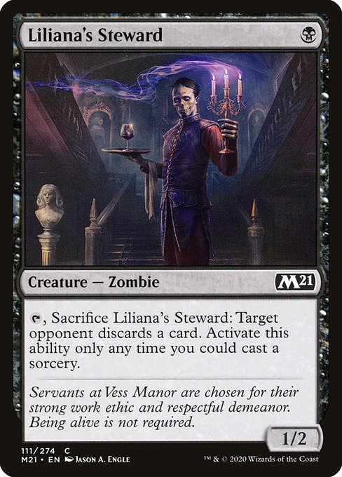 Liliana's Steward (m21) 111