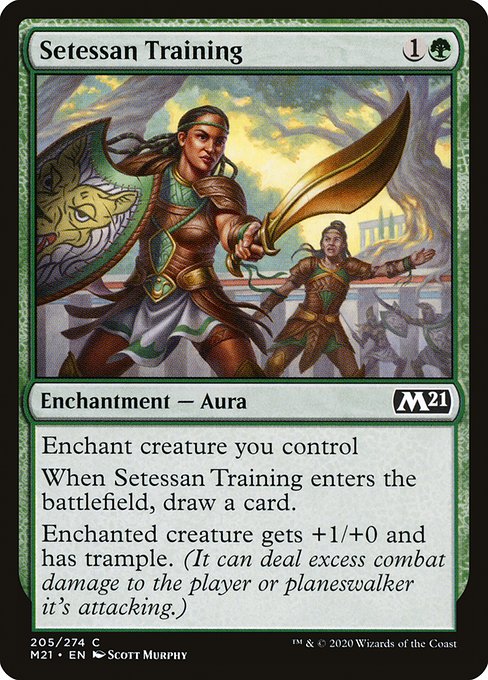 Setessan Training (Core Set 2021 #205)