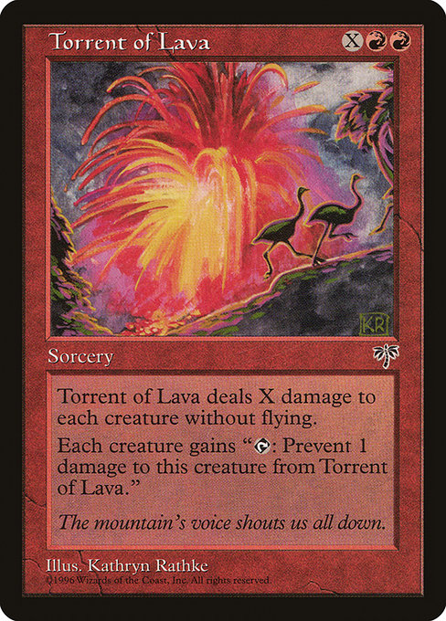 Torrent of Lava (Mirage #199)