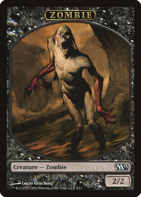 Zombie (Magic 2013 Tokens #5)
