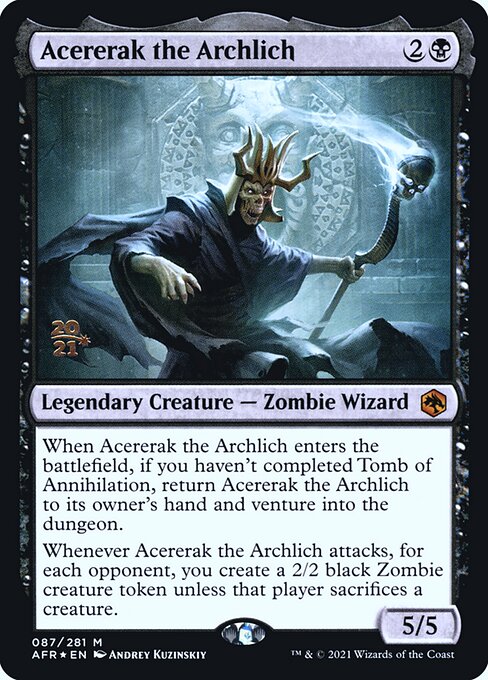 Acererak the Archlich (Adventures in the Forgotten Realms Promos #87s)