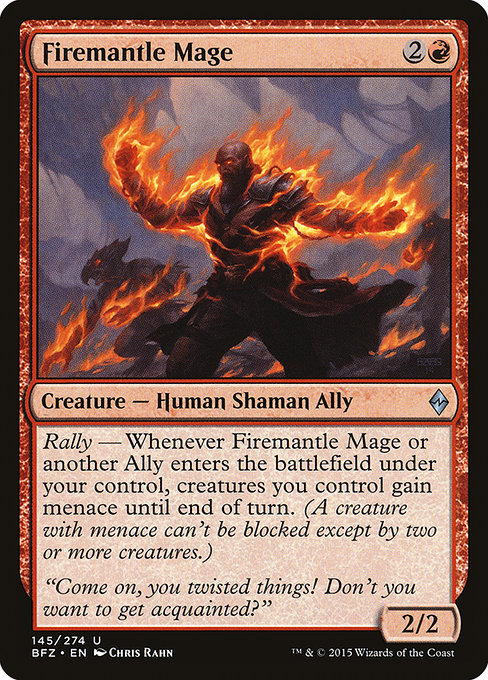 Firemantle Mage (bfz) 145