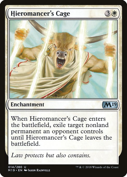 Hieromancer's Cage card image
