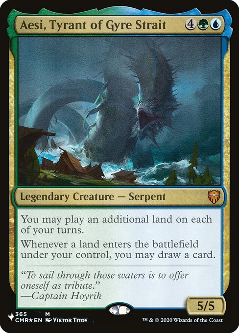 Aesi, Tyrant of Gyre Strait (The List #CMR-365)