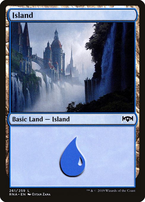 Island (Ravnica Allegiance #261)