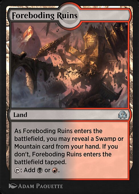 Foreboding Ruins (Shadows over Innistrad Remastered #265)