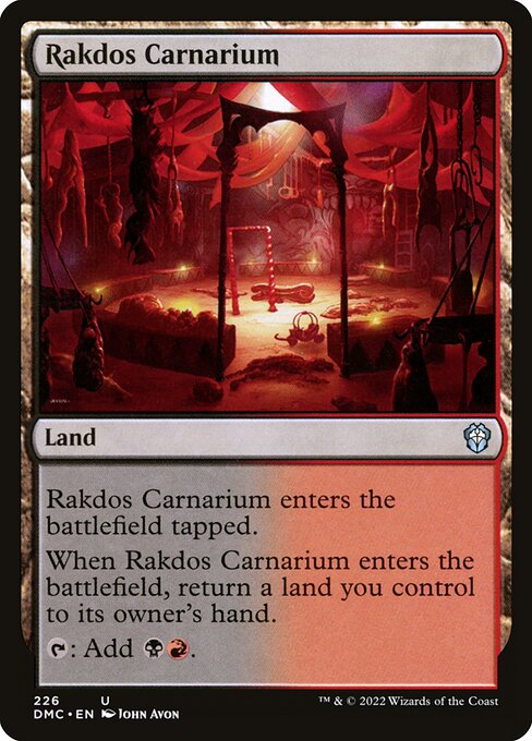 Rakdos Carnarium (Dominaria United Commander #226)