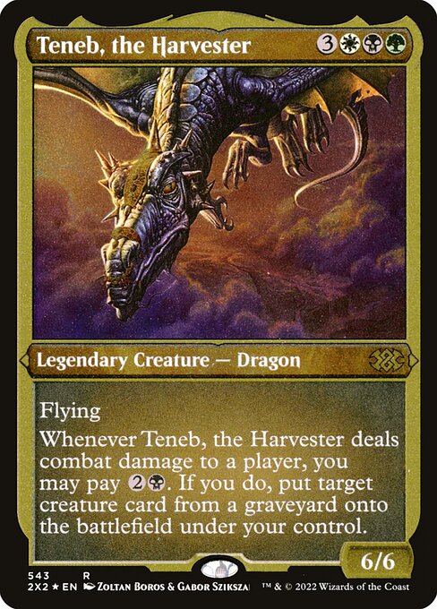 Teneb, the Harvester (Double Masters 2022 #543)