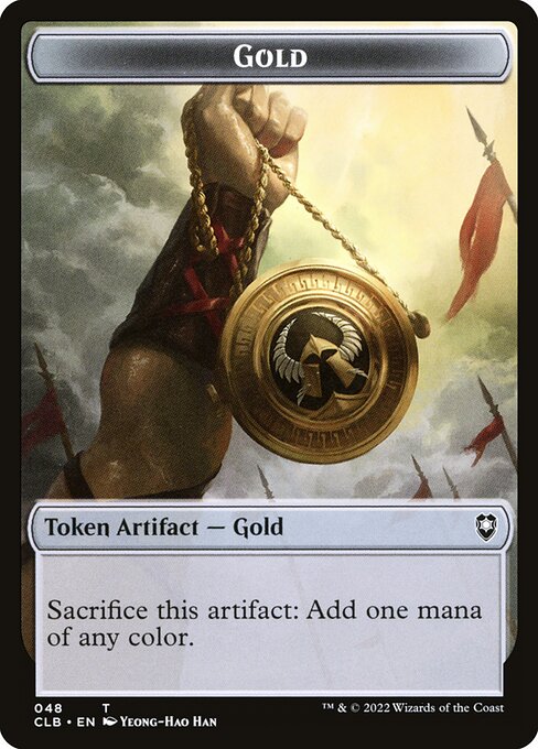 Gold (Battle for Baldur's Gate Tokens #48)